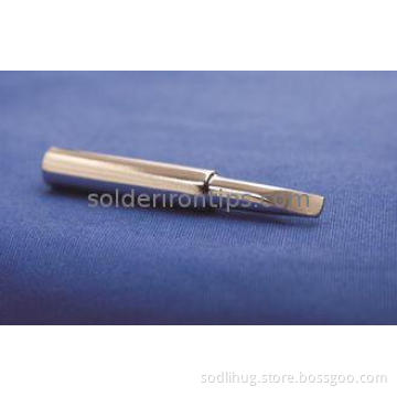 Tin Soldering Bit Long Life Hakko Solder Tips , Gas Welding
